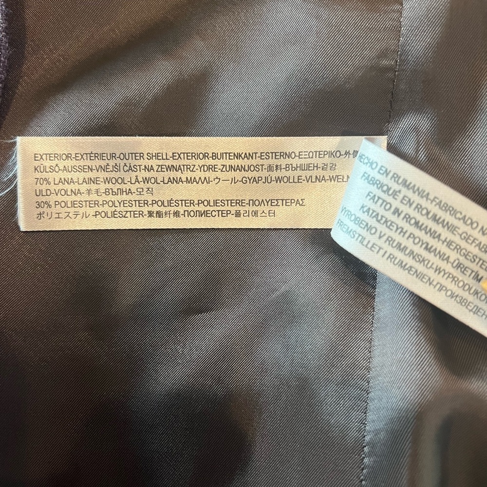 Massimo Dutti Purple Blazer - Picture 8 of 10